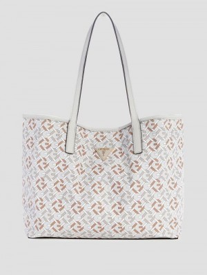 Guess Vikky Large Tote Set Albi | GUESS-SN29355