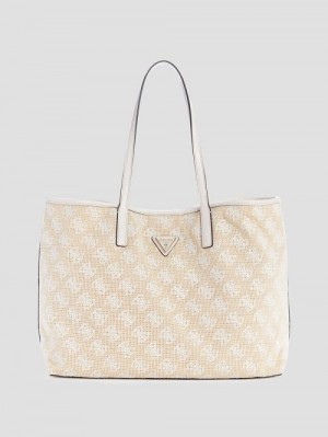 Guess Vikky Large Tote Set Albi | GUESS-SN29398