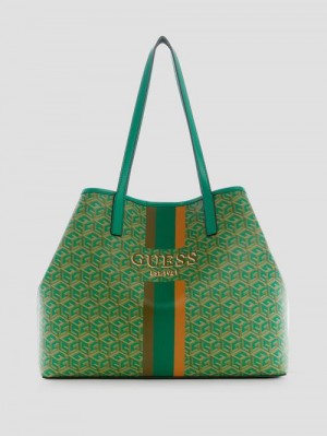 Guess Vikky Large Tote Verzi | GUESS-SN29408