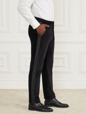 Guess Warren Smoking Pant Negrii | GUESS-SN31418