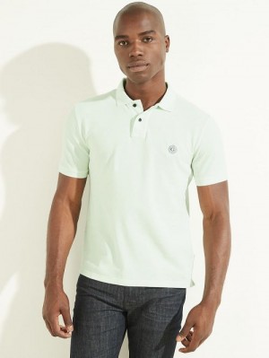 Guess Washed Polo Gri | GUESS-SN31124