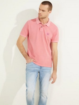 Guess Washed Polo Roz | GUESS-SN31090