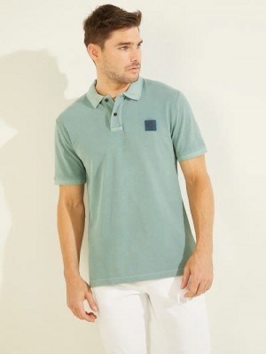 Guess Washed Polo Verzi | GUESS-SN31089