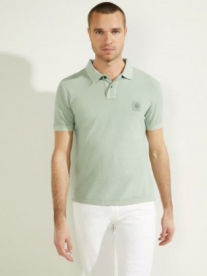 Guess Washed Polo Verzi | GUESS-SN31205