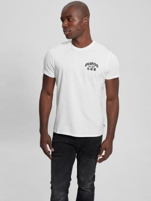 Guess Washed Print Tee Albi | GUESS-SN30583