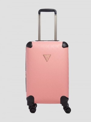 Guess Wilder Debossed 20" 8-Wheel Suitcase Roz | GUESS-SN30127