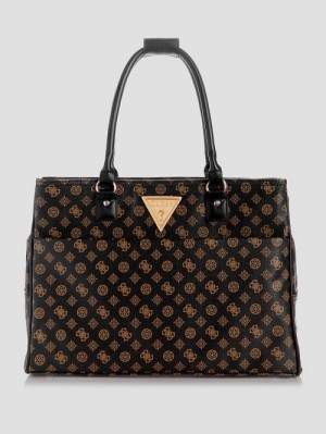 Guess Wilder Peony Shopper Tote Maro | GUESS-SN30124
