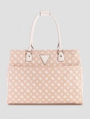 Guess Wilder Peony Shopper Tote Roz | GUESS-SN30126