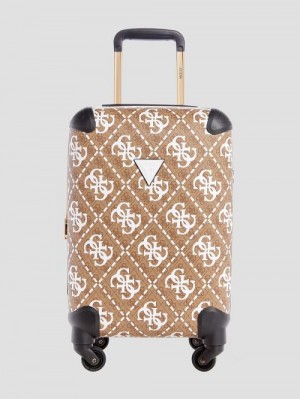 Guess Wilder Quattro G 18" 4-Wheel Suitcase Albi | GUESS-SN30110