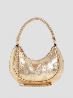 Guess Zalina Small Hobo Bag Aurii | GUESS-SN28662