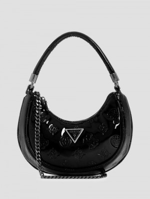 Guess Zalina Small Hobo Negrii | GUESS-SN28667