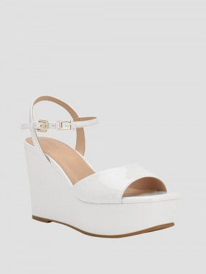 Guess Zione Patent Wedges Albi | GUESS-SN29778