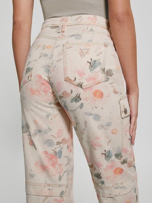 Guess 80s Denim Cargo Pants Roz | GUESS-SN26643