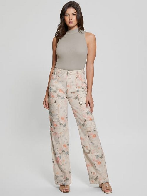 Guess 80s Denim Cargo Pants Roz | GUESS-SN28317