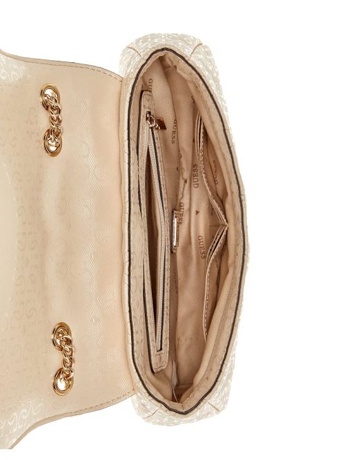 Guess Adelard Convertible Crossbody Albi | GUESS-SN28844