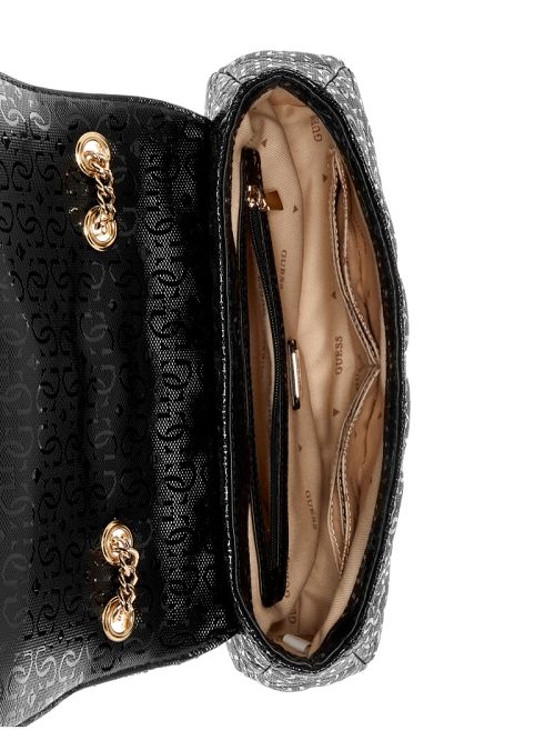 Guess Adelard Convertible Crossbody Negrii | GUESS-SN28839