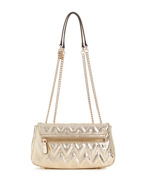 Guess Adelard Metallic Convertible Crossbody Aurii | GUESS-SN28846