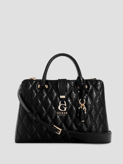 Guess Adi Society Satchel Negrii | GUESS-SN29267