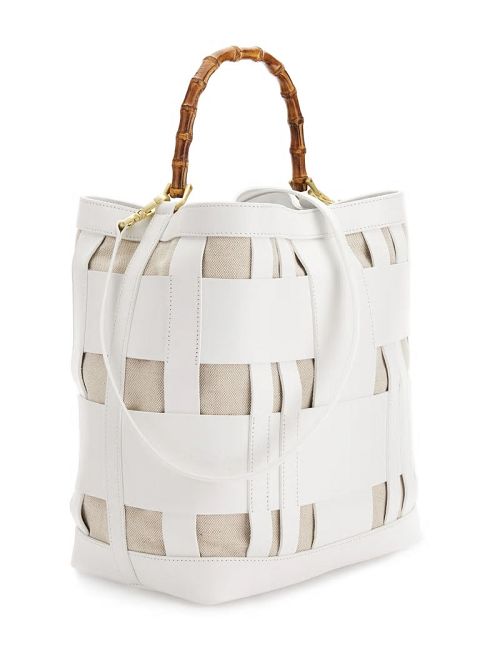 Guess Aida Woven Leather Hobo Bag Albi | GUESS-SN28791