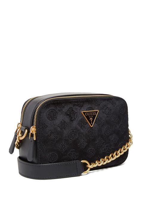 Guess Ales Camera Bag Negrii | GUESS-SN28904