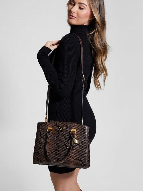 Guess Ales Girlfriend Satchel Maro | GUESS-SN28774