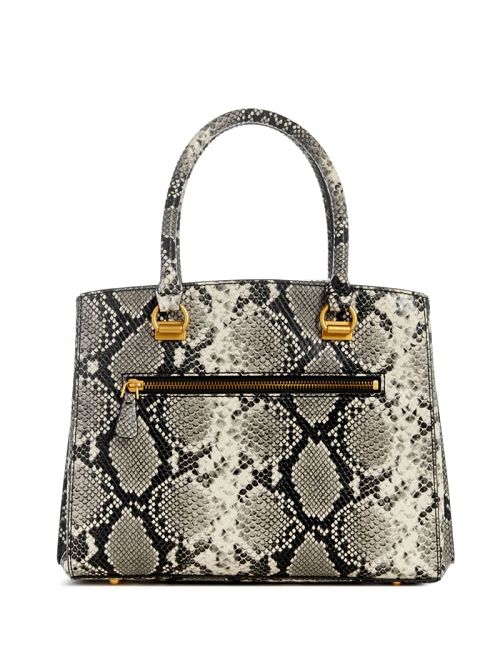 Guess Ales Girlfriend Satchel Negrii Albi | GUESS-SN28728