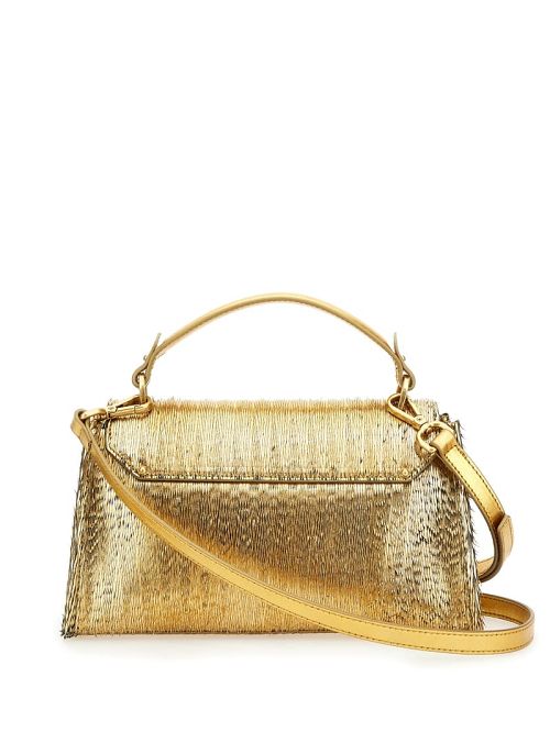 Guess Alia Textured Satchel Aurii | GUESS-SN29291