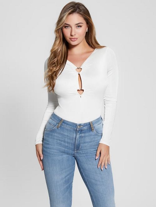 Guess Allura Bodysuit Albi | GUESS-SN27140