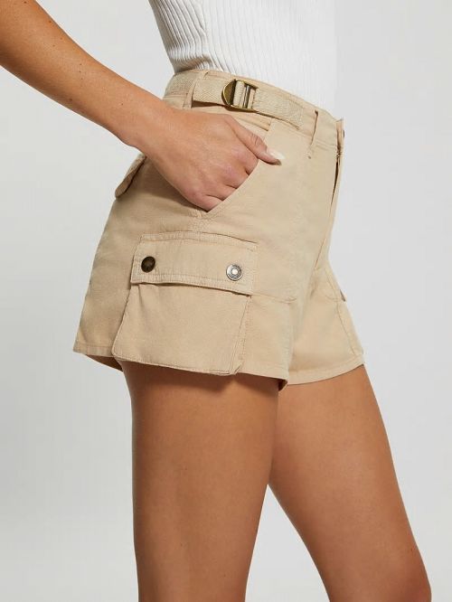 Guess Amara Cargo Shorts Bej | GUESS-SN28107