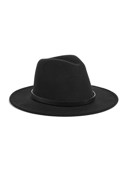 Guess Amera Fedora Hat Negrii | GUESS-SN30164