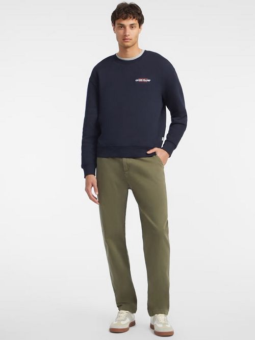 Guess American Tradition Crewneck Sweatshirt Albastri | GUESS-SN30957