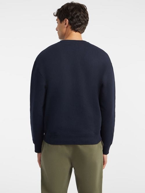 Guess American Tradition Crewneck Sweatshirt Albastri | GUESS-SN31501
