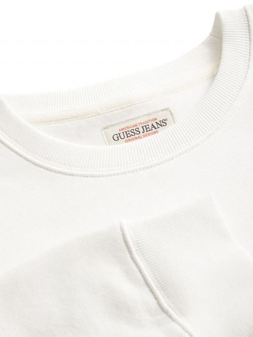 Guess American Tradition Crewneck Sweatshirt Albi | GUESS-SN31516