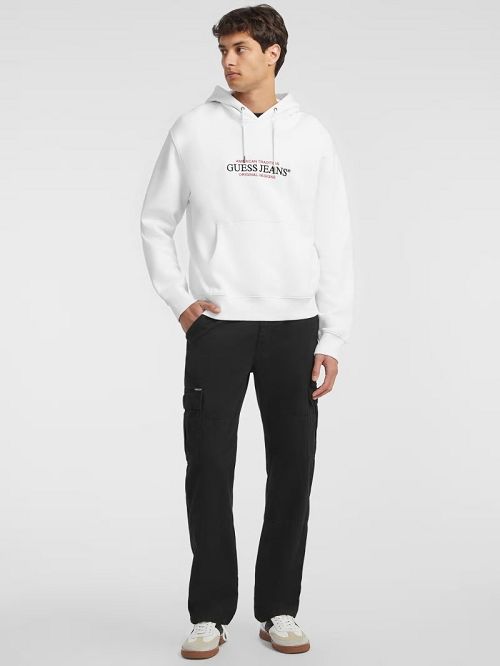 Guess American Tradition Hoodie Albi | GUESS-SN30959