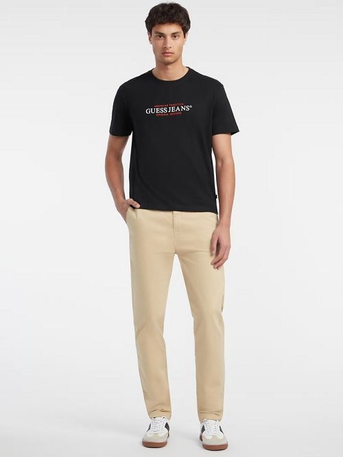 Guess American Tradition Tee Negrii | GUESS-SN30508