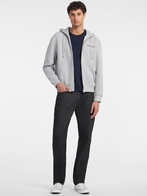 Guess American Tradition Zip-Up Hoodie Gri | GUESS-SN30993