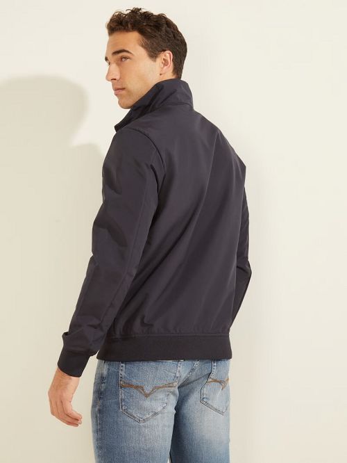 Guess Amos Flight Jacket Albastri | GUESS-SN30737