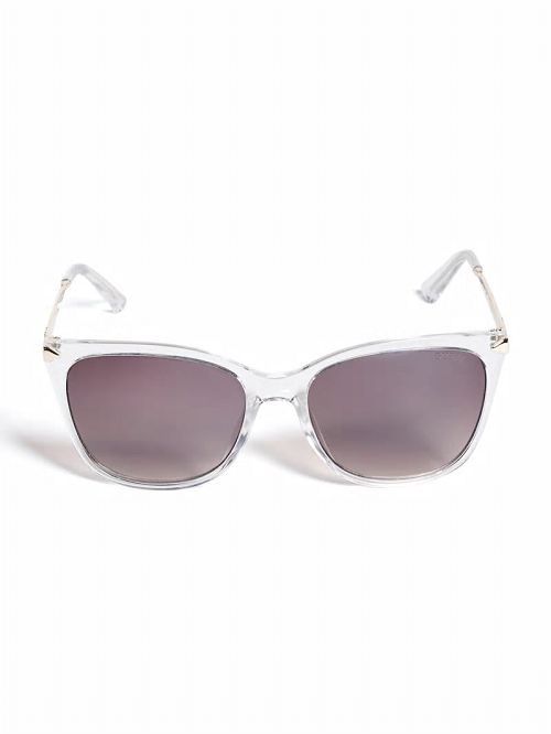 Guess Amy Lucite Square Sunglasses Albi | GUESS-SN30058
