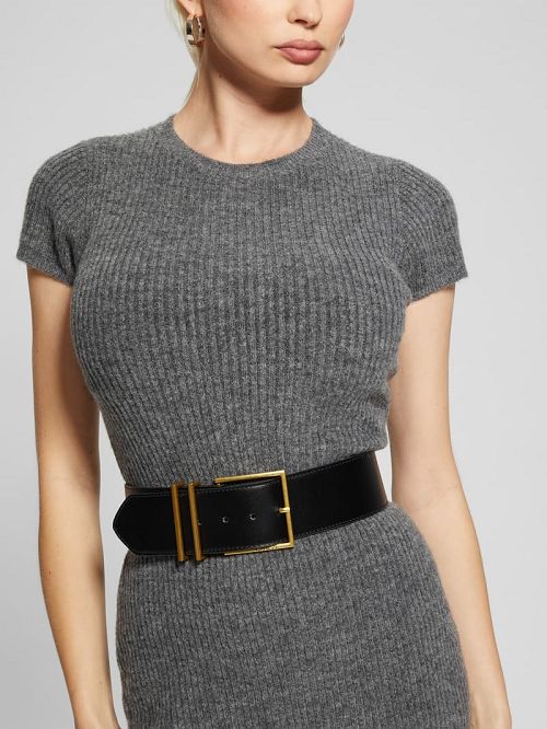 Guess Angela Waist Belt Negrii | GUESS-SN30222