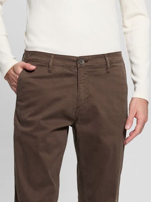 Guess Angels Chino Pants Maro | GUESS-SN31448