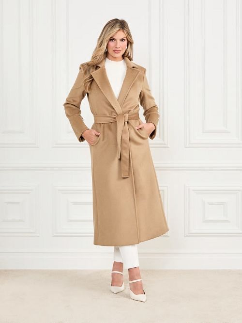 Guess Annie Wool Coat Maro | GUESS-SN28000
