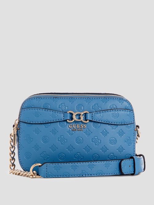 Guess Arlena Camera Crossbody Albastri | GUESS-SN28912