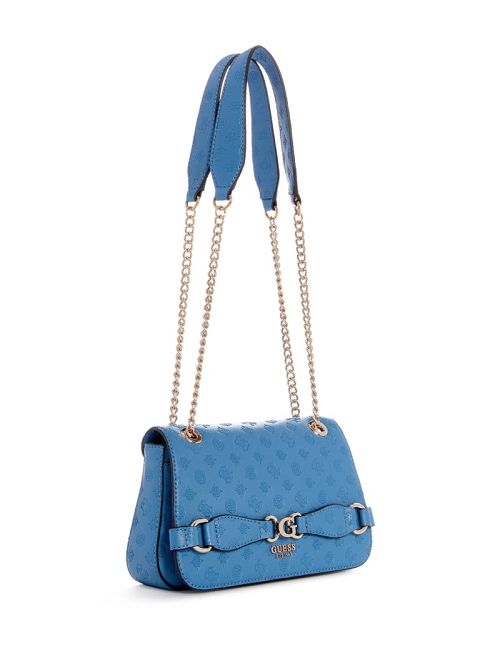 Guess Arlena Convertible Crossbody Albastri | GUESS-SN28908