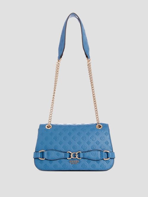 Guess Arlena Convertible Crossbody Albastri | GUESS-SN28908