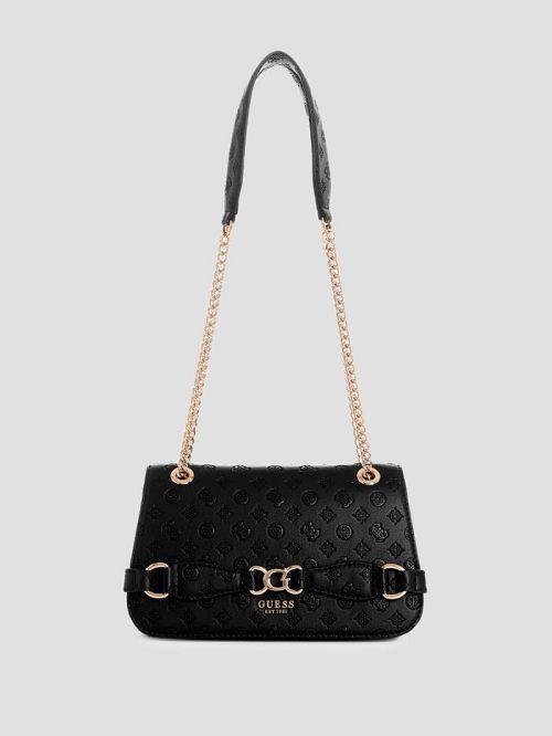 Guess Arlena Convertible Crossbody Negrii | GUESS-SN28909