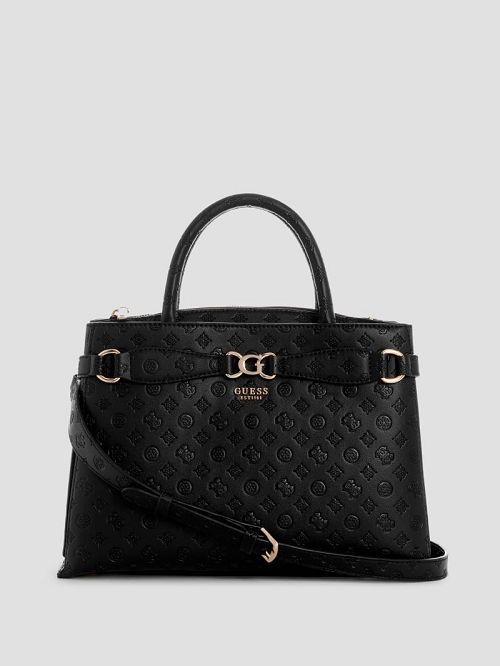 Guess Arlena Girlfriend Satchel Negrii | GUESS-SN28712