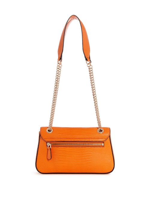 Guess Arlena Lizard Convertible Crossbody Portocalii | GUESS-SN28910