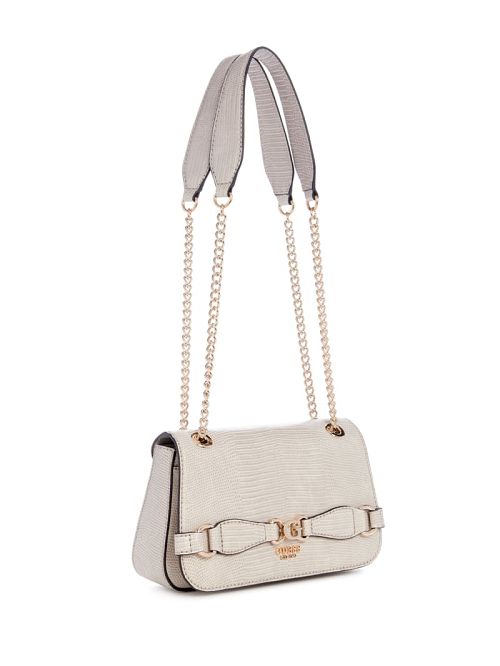 Guess Arlena Lizard Convertible Crossbody Maro | GUESS-SN28915