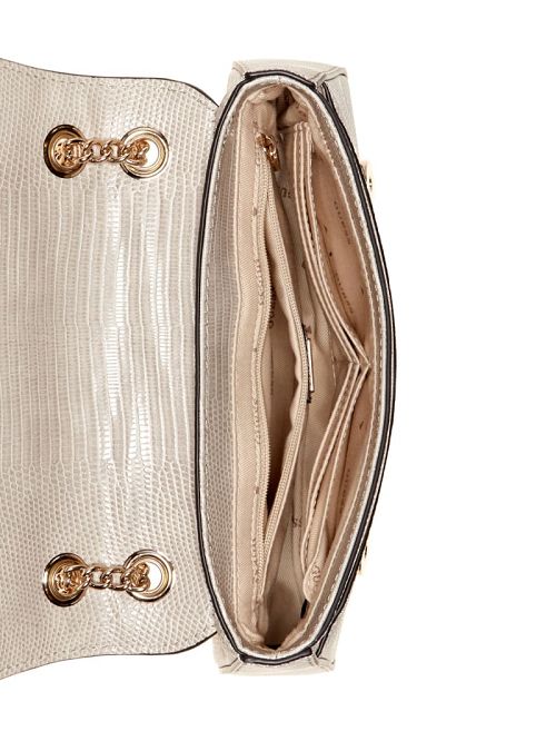 Guess Arlena Lizard Convertible Crossbody Maro | GUESS-SN28915