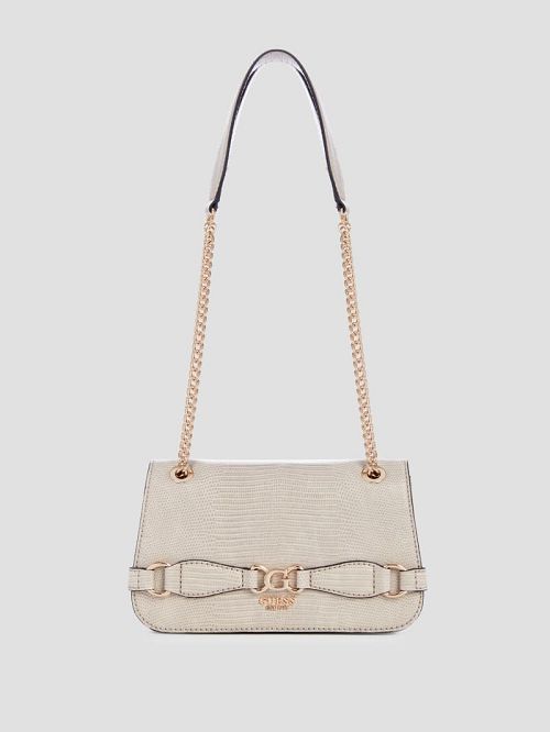 Guess Arlena Lizard Convertible Crossbody Maro | GUESS-SN28915
